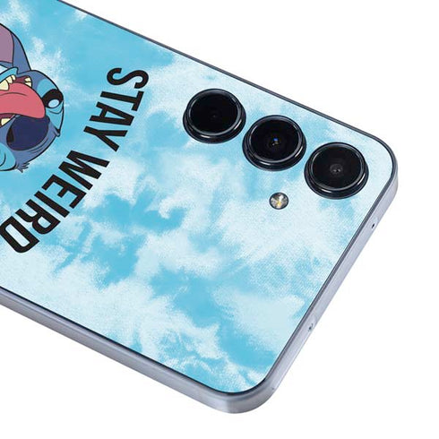 Disney Lilo and Stitch Stay Weird Galaxy A55 5G Skin